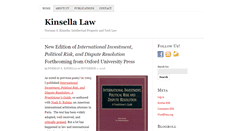 Desktop Screenshot of kinsellalaw.com